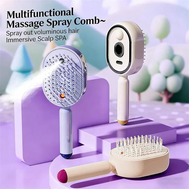 Electric Steam Scalp Massager