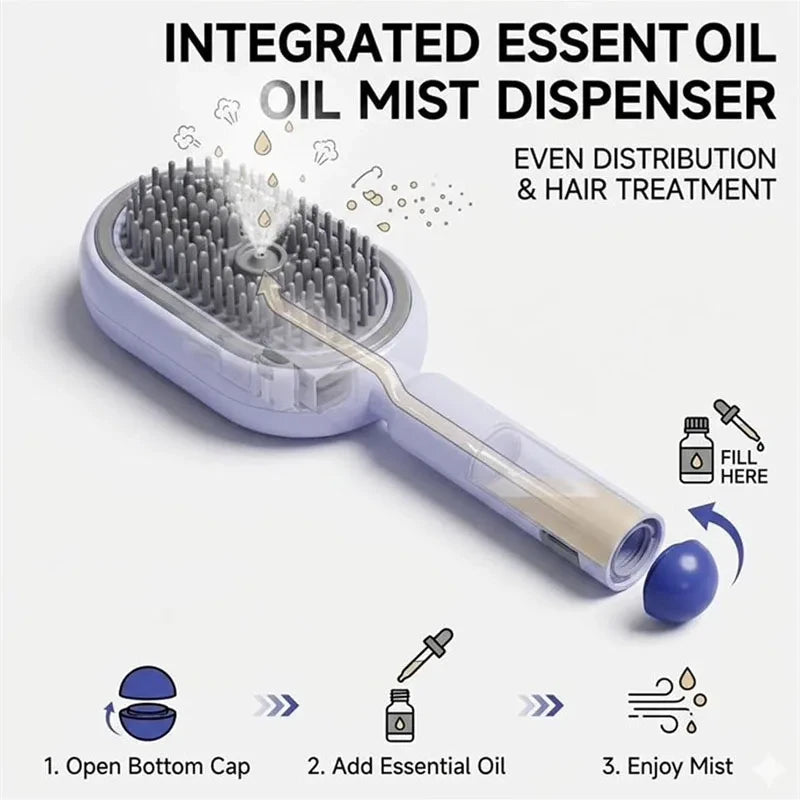 Electric Steam Scalp Massager